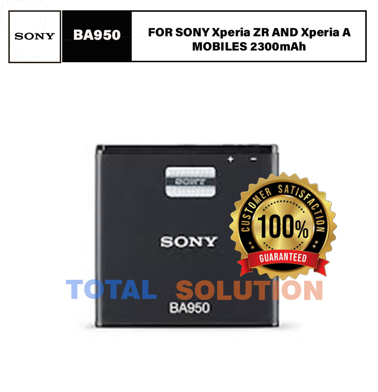 NEW Original Sony Xperia ZR M36h C5502 C5503 Battery BA950 - 2300mAh