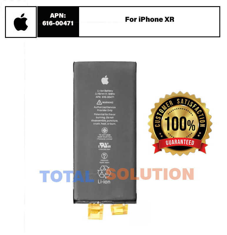 Original BRAND NEWS Apple Battery For iPhone XR APN: 616-00471 - 2942mAh