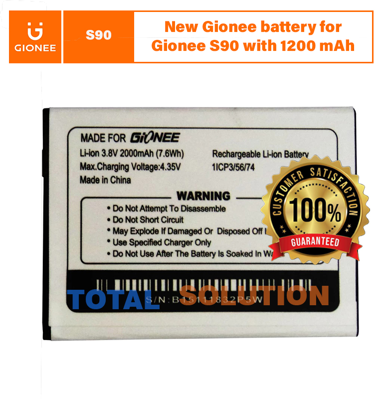 ORIGNAL BRAND New Gionee battery for Gionee S90 with 1200 mAh