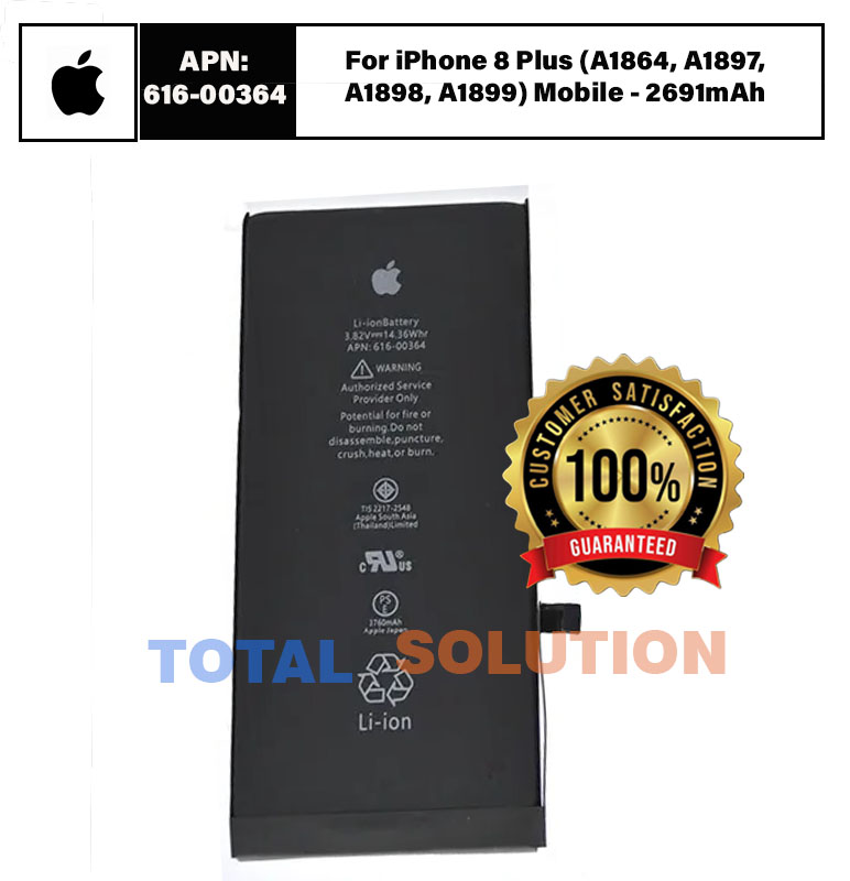 NEW Original Brand New Apple iPhone 8 Plus Battery - 2691mAh