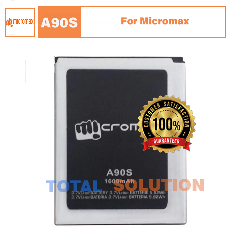 Original Micromax A90S battery with 1600 mAh & 3 months dealer warranty