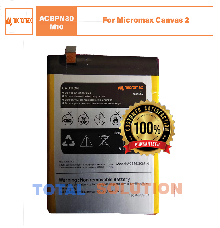 Original Micromax Canvas 2 Q4310 Battery ACBPN30M10