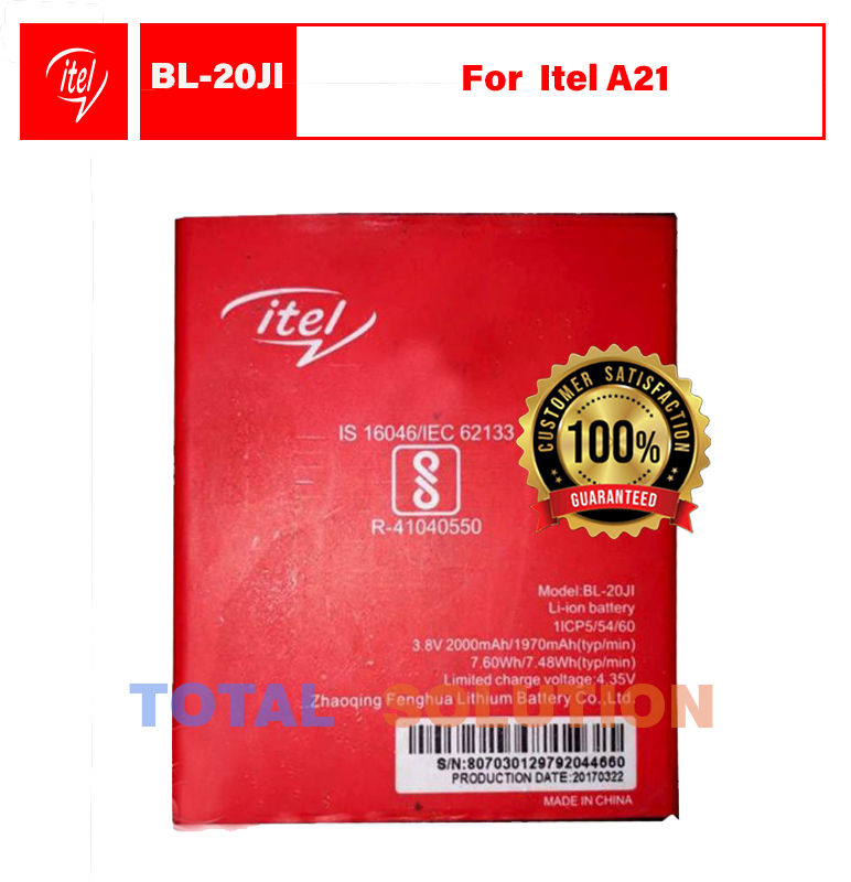 NEW Original Itel BL-20JI Battery 2000mAh