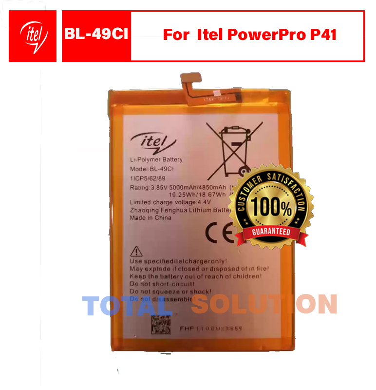 Original Itel BL-49CI Battery for Itel PowerPro P41 Mobile with 5000 mAh
