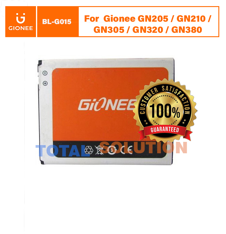 ORIGINAL BL-G015 BATTERY FOR Gionee GN205 / GN210 / GN305 / GN320 / GN380 - 1550mAh