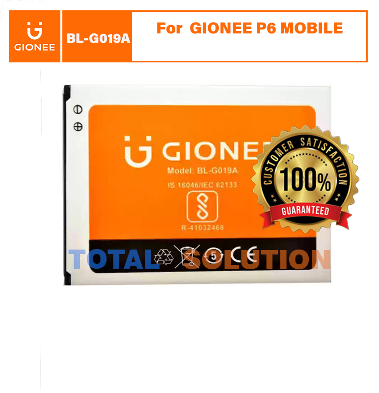 ORIGINAL BL-G019A BATTERY FOR GIONEE P6 MOBILE WITH 1950mAh