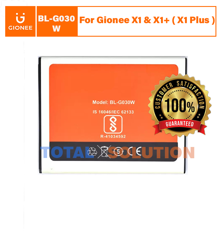 Original Gionee BL-G030W Battery For Gionee X1 & X1+ ( X1 Plus ) - 3000mAh
