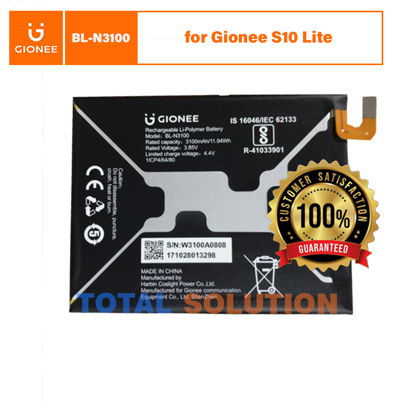 100% Original Gionee BL-N3100 battery for Gionee S10 Lite Mobile