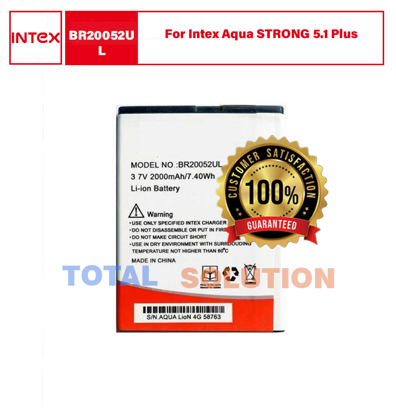 Intex BR20052UL Battery For Intex Aqua STRONG 5.1 Plus Mobile