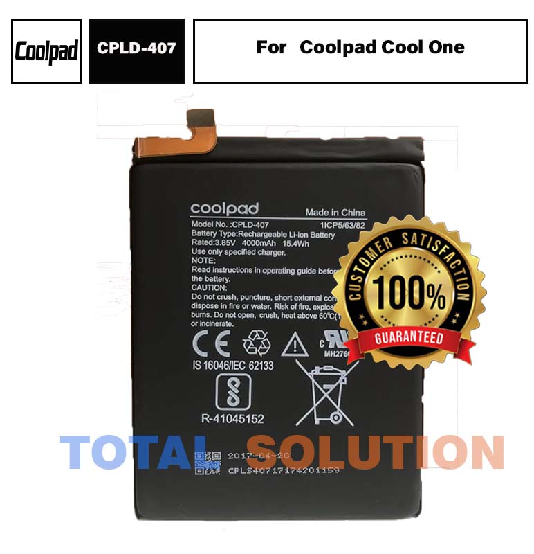 Original Coolpad CPLD-407 4000 mAh Battery for Coolpad Cool One Mobile