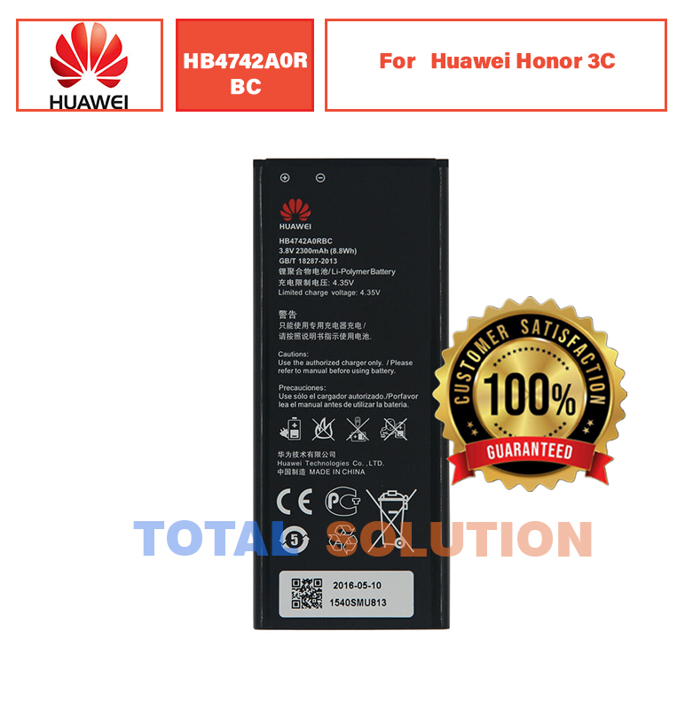 Original Huawei HB4742AORBC For Huawei Honor 3C Mobile