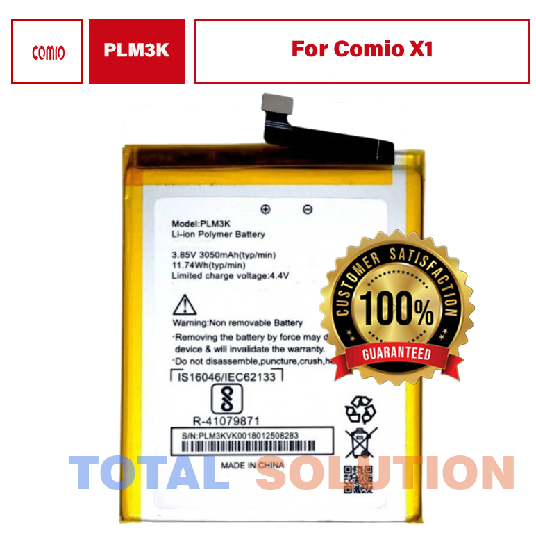 Original Comio X1 Battery PLM3K - 3050mAh