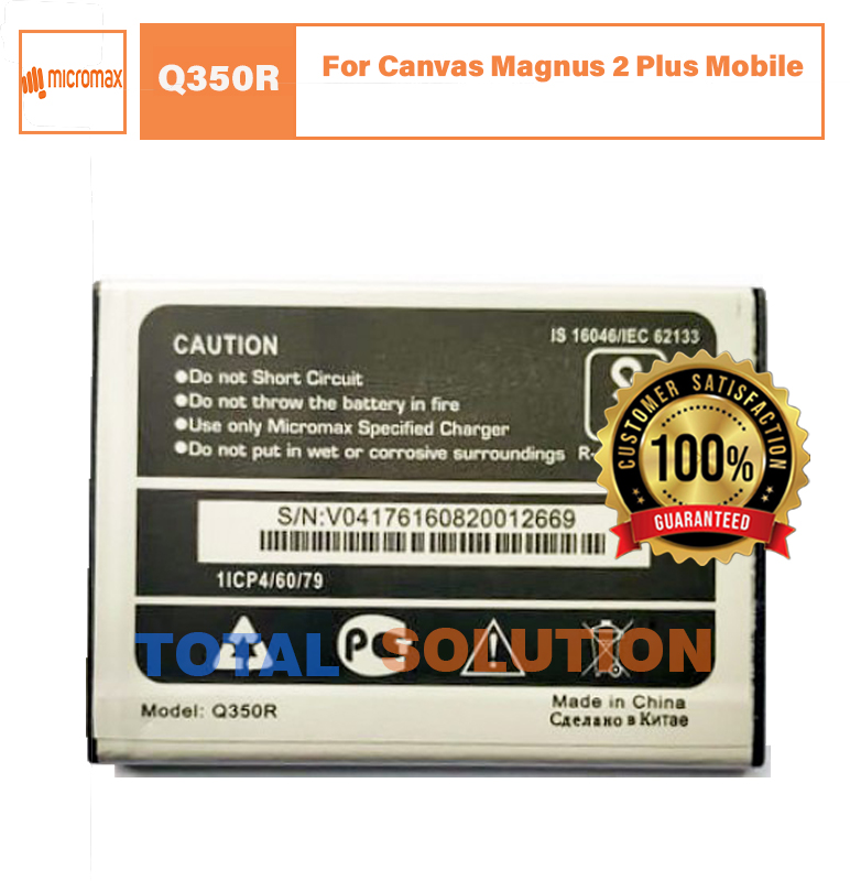 Original Micromax Q350R Battery for Canvas Magnus 2 Plus Mobile