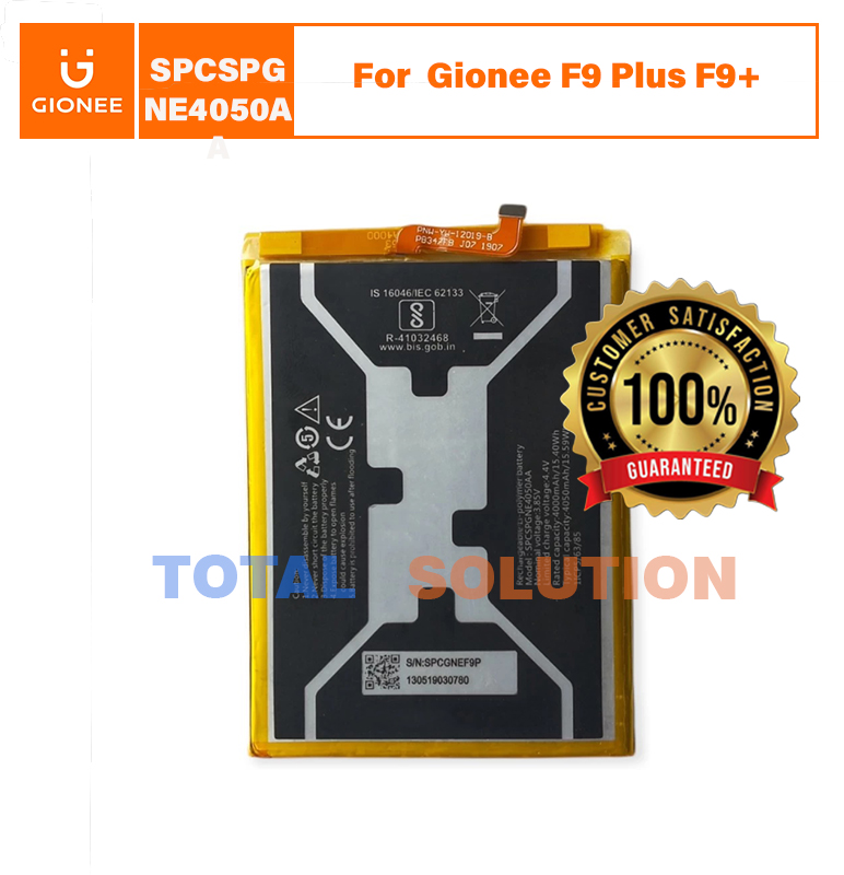 Original Gionee F9 Plus F9+ Battery SPCSPGNE4050AA - 4050mAh