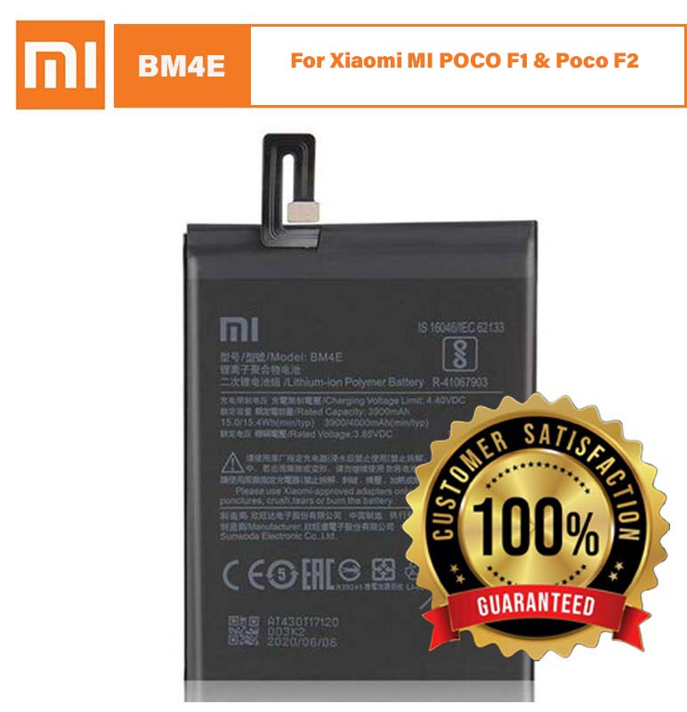 Brand New Original Mi BM4E BATTERY For Xiaomi MI POCO F1 Mobile