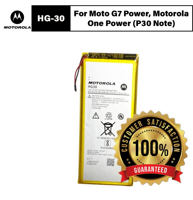 Original Motorola Moto G5S, G5s+, G6 Battery HG30 - 3000mAh