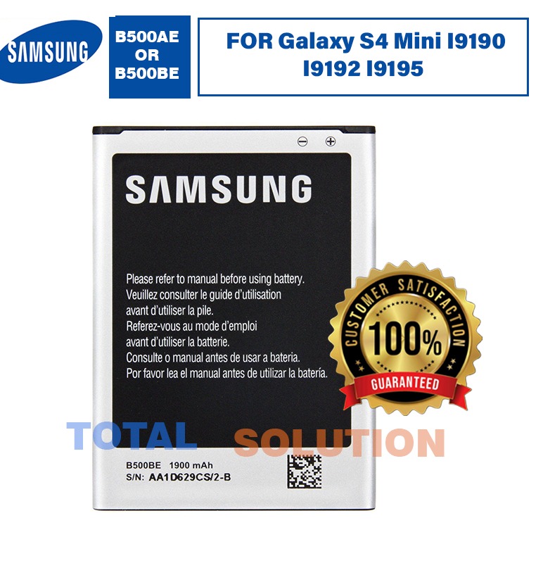 SAMSUNG B500BE 1900mAh BATTERY FOR Galaxy S4 Mini I9190 I9192 I9195