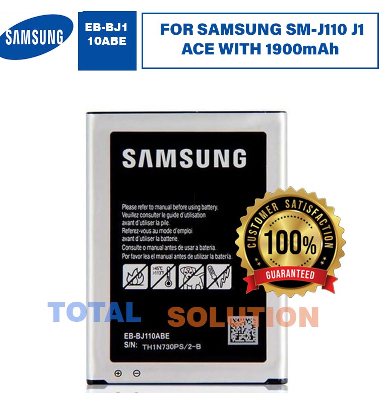 ORIGINAL EB-BJ110ABE BATTERY FOR SAMSUNG SM-J110 J1 ACE WITH 1900mAh