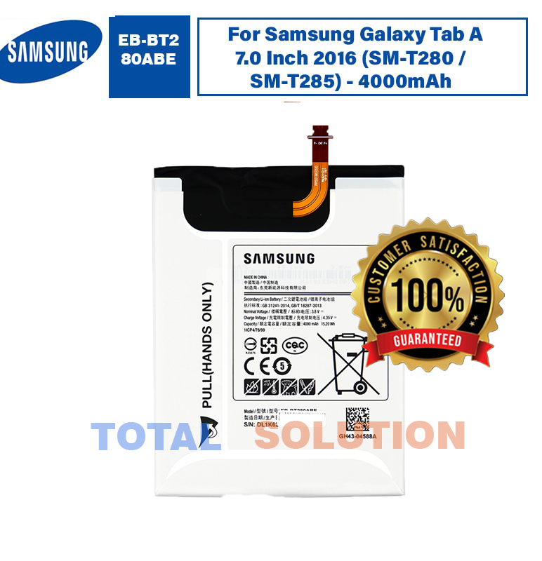 Original Samsung Galaxy Tab A 7.0 (SM-T280, SM-T285) Battery EB-BT280ABE - 4000mAh