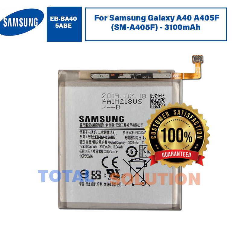 Original Samsung Galaxy A40 Battery EB-BA405ABE - 3100mAh