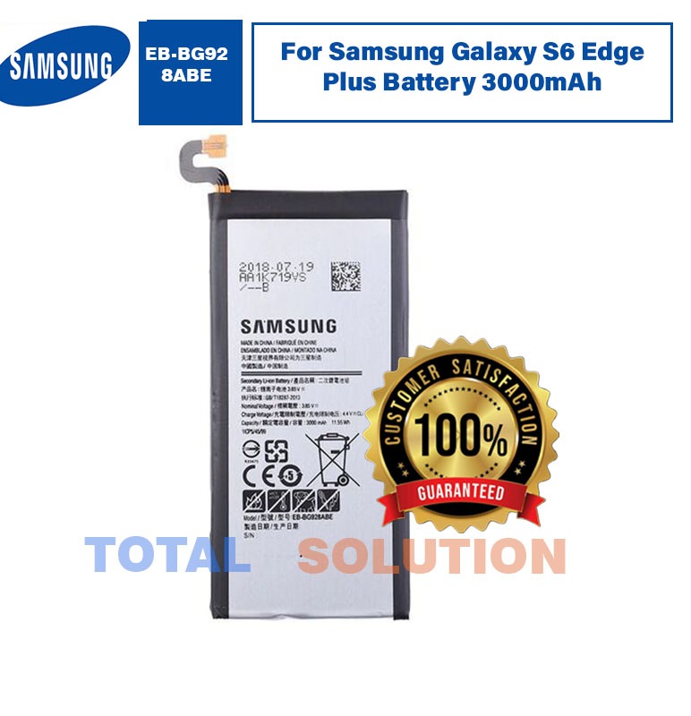 100% Brand New Original Samsung Galaxy S6 Edge Plus Battery EB-BG928ABE 3000mAh