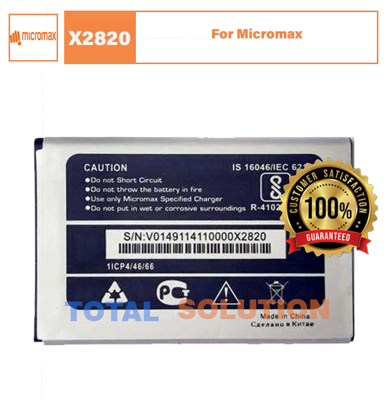 Original Micromax X2820 Battery with 1150 mAh & 3 months warranty
